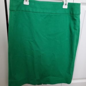Green skirt